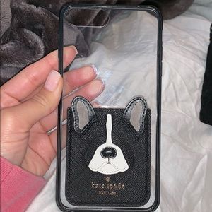 iPhone case with Kate Spade card holder